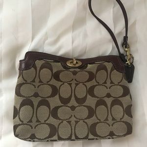 Coach wristlet